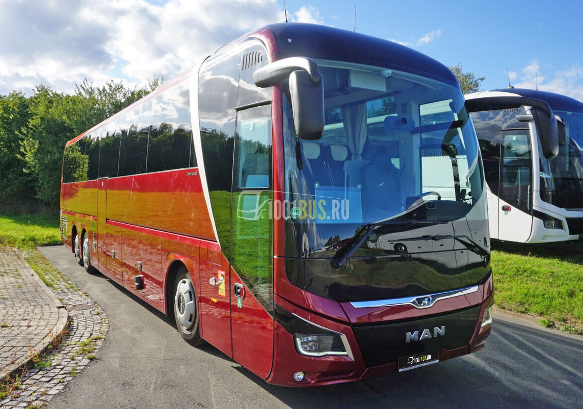 MAN Lions Coach R08 (59 мест, красный)
